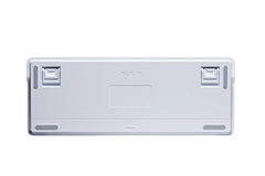 BÀN PHÍM CƠ GAMING CÓ DÂY AULA F87 (đen + trắng + xanh dương/Grey Wood V4 switch)