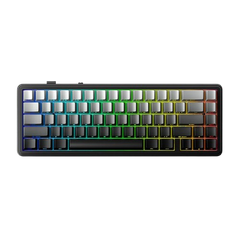 BÀN PHÍM CƠ GAMING CÓ DÂY 3 MODE AULA F65 (Xám + đen gradient/ Greywood V3 switch)