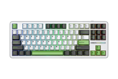 BÀN PHÍM CƠ GAMING CÓ DÂY 3 MODE AULA F87 (đen + trắng + xanh lá/ Grey Wood V3 Switch)