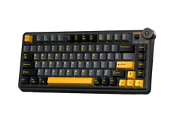 BÀN PHÍM CƠ GAMING 3 MODE AULA AU75 (Phiên bản màu Đen+xám+cam/ Star Vector Switch)