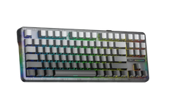 BÀN PHÍM CƠ GAMING CÓ DÂY 3 MODE AULA F87/ F87 PRO (Black gradient/ Grey wood V4 switch)