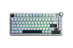 BÀN PHÍM CƠ GAMING CÓ DÂY 3 MODE AULA AU75(màu Xanh dương + Trắng + Tím đậm/ Star Vector Switch)