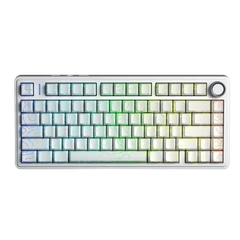 BÀN PHÍM CƠ GAMING CÓ DÂY 3 MODE ULA F75 (3 mode/ Trắng contour/ Seiya - Star Vector Switch) F7518