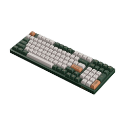 Bàn phím cơ không dây AKKO 3098 RF World Tour London | AKKO switch v3 - Cream Blue Pro