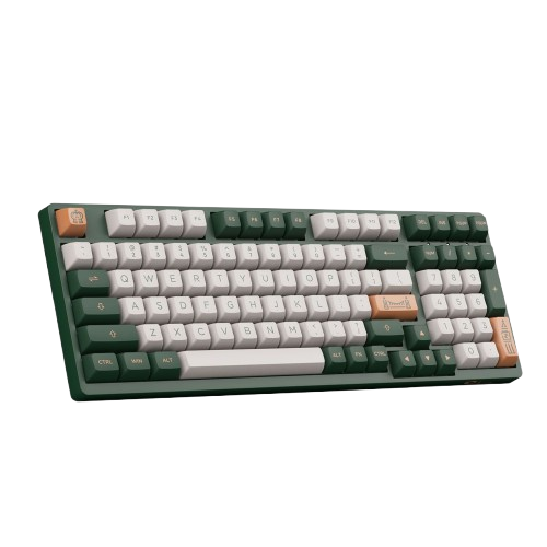 Bàn phím cơ không dây AKKO 3098 RF World Tour London | AKKO switch v3 - Cream Blue Pro