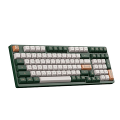 Bàn phím cơ không dây AKKO 3098 RF World Tour London | AKKO switch v3 - Cream Blue Pro
