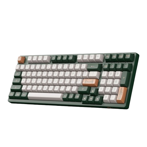 Bàn phím cơ không dây AKKO 3098 RF World Tour London | AKKO switch v3 - Cream Blue Pro