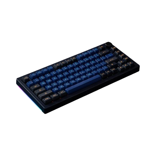 Bàn phím cơ không dây Akko 5075B Plus Horizon/ Switch Cream Yellow Pro (New Keycap)