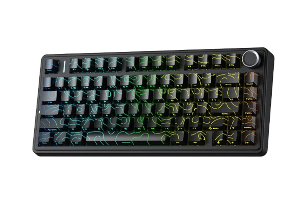 BÀN PHÍM CƠ GAMING CÓ DÂY 3 MODE ULA F75 (3 mode/ Đen contour/ Seiya - Star Vector Switch) F7517