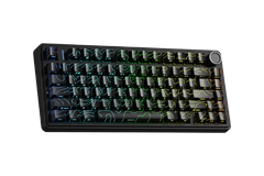 BÀN PHÍM CƠ GAMING CÓ DÂY 3 MODE ULA F75 (3 mode/ Đen contour/ Seiya - Star Vector Switch) F7517