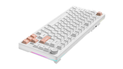 Bàn phím cơ có dây Dare-U EK75 Full White/Dream (Linear) Switch