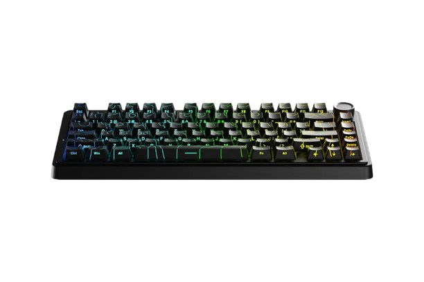 BÀN PHÍM CƠ GAMING CÓ DÂY 3 MODE ULA F75 (3 mode/ Đen contour/ Seiya - Star Vector Switch) F7517