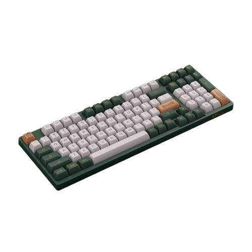 Bàn phím cơ không dây AKKO 3098 RF World Tour London | AKKO switch v3 - Cream Blue Pro