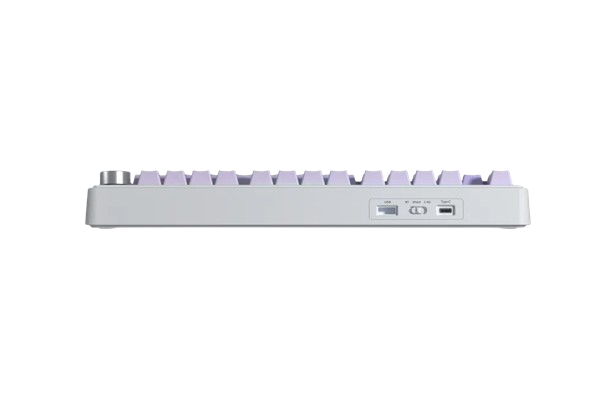 BÀN PHÍM CƠ GAMING 3 MODE AULA F75/F75 PRO (Trắng + Tím Gradient - Seiya/Star Vector Switch) F7502