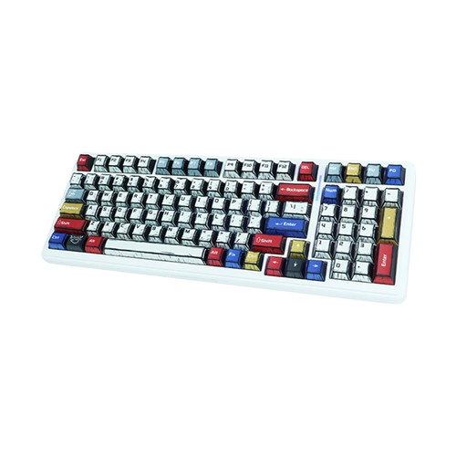 BÀN PHÍM CƠ GAMING CÓ DÂY 3 MODE AULA F75 (màu Comic/ Reaper switch) F7521