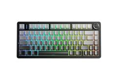 BÀN PHÍM CƠ GAMING CÓ DÂY 3 MODE AULA F75 (Xám+đen gradient/Reaper switch) F7505