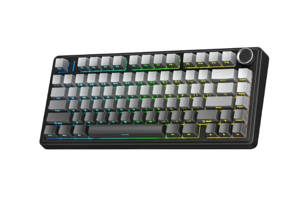 BÀN PHÍM CƠ GAMING CÓ DÂY 3 MODE AULA F75 (Xám+đen gradient/Reaper switch) F7505