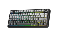 BÀN PHÍM CƠ GAMING CÓ DÂY 3 MODE AULA F75 (Xám+đen gradient/Reaper switch) F7505