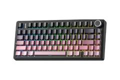 BÀN PHÍM CƠ GAMING CÓ DÂY 3 MODE AULA F75 (Đen + Hồng Gradient / Reaper Switch) F7514