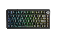 BÀN PHÍM CƠ GAMING 3 MODE AULA F75 MAX (Xám + đen gradient contour/ Reaper switch) F7520