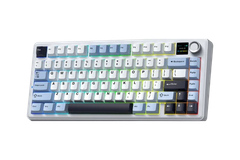 BÀN PHÍM CƠ GAMING 3 MODE AULA F75 MAX (Phiên bản Xanh + trắng + tím đậm/ Reaper switch) F7516