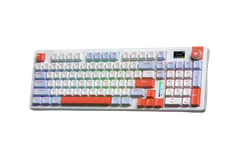 BÀN PHÍM CƠ GAMING 3 MODE AULA S98 PRO (Xanh dương + trắng + cam/ Nimbus V3 switch/ Pin 4000mAh) S9807