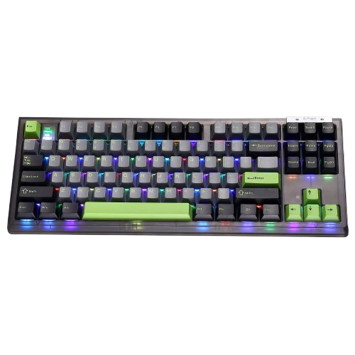 Bàn phím cơ không dây Darmoshark TOP 87 Tri-mode Black