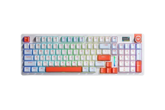 BÀN PHÍM CƠ GAMING 3 MODE AULA S98 PRO (Xanh dương + trắng + cam/ Nimbus V3 switch/ Pin 4000mAh) S9807