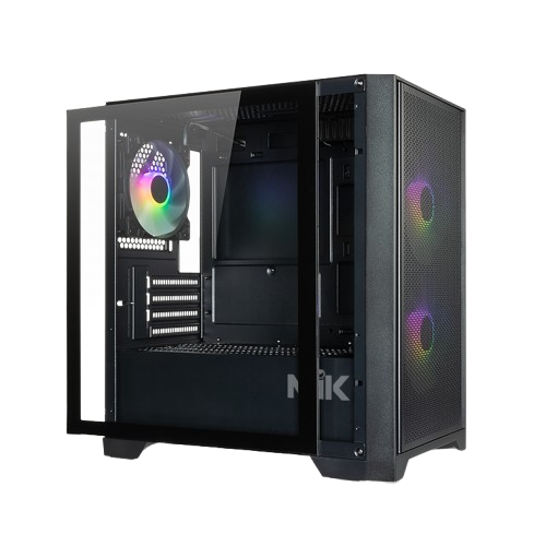 Vỏ máy tính Case MIK MORAX 3FA  Black