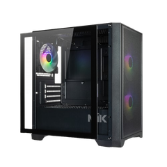 Vỏ máy tính Case MIK MORAX 3FA  Black