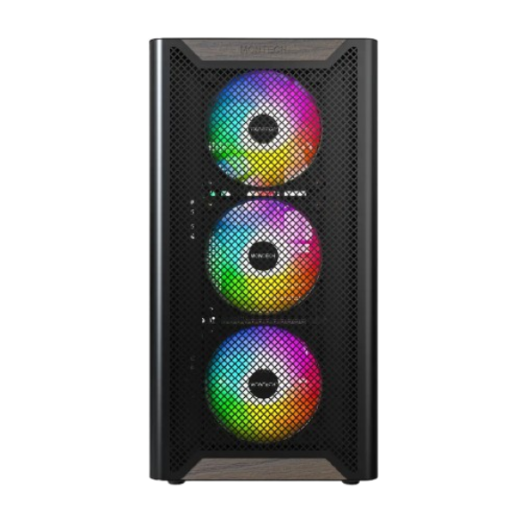 Vỏ máy tính Case Montech XR Wood Black