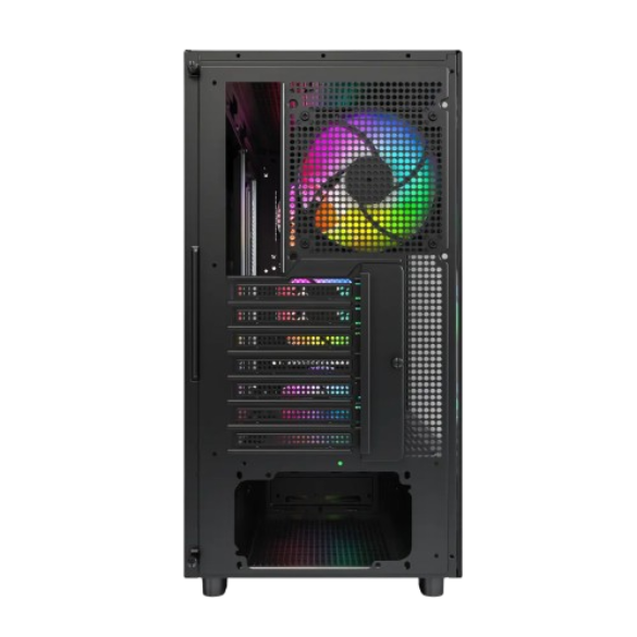 Vỏ máy tính Case Montech XR Wood Black