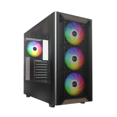 Vỏ máy tính Case Montech XR Wood Black