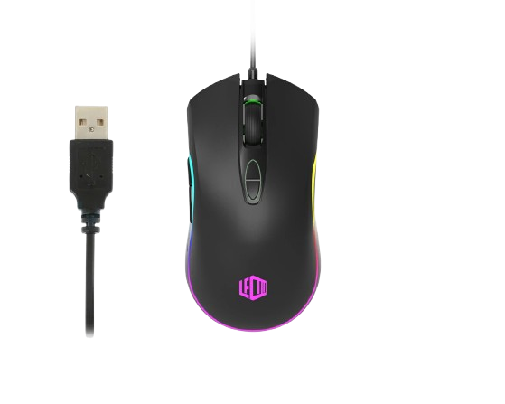 Chuột quang Gaming có dây Lecoo MS108