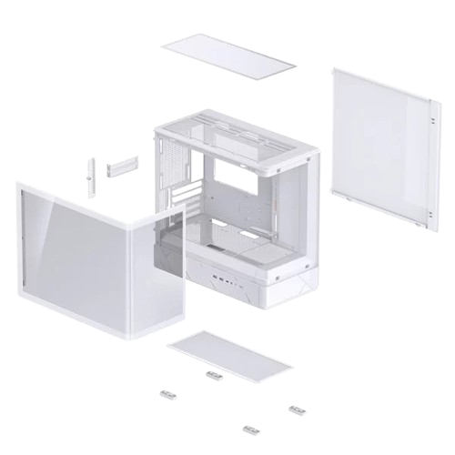 Vỏ máy tính CASE PC JONSBO M-ATX D200 WHITE