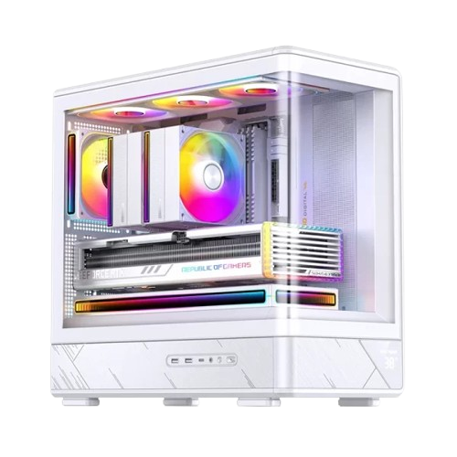 Vỏ máy tính CASE PC JONSBO M-ATX D200 WHITE