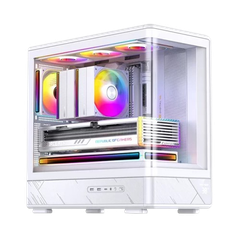 Vỏ máy tính CASE PC JONSBO M-ATX D200 WHITE