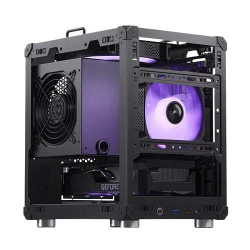 Vỏ máy tính Case JONSBO C6 HANDLE BLACK