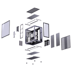 Vỏ máy tính Case MID TOWER JONSBO BO400 BLACK