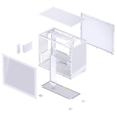 Vỏ máy tính Case PC JONSBO D32 STD WHITE