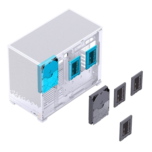 Vỏ máy tính Case PC JONSBO D32 STD WHITE