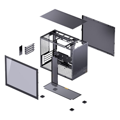Vỏ máy tính Case PC JONSBO D32 STD BLACK