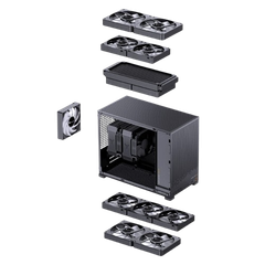 Vỏ máy tính Case PC JONSBO D32 STD BLACK