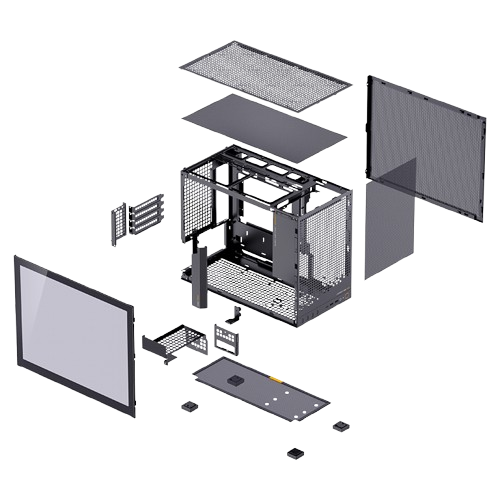 Vỏ máy tính Case PC JONSBO D32 PRO BLACK