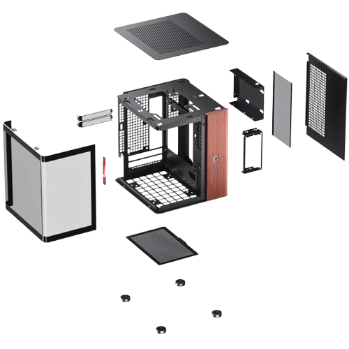 Vỏ máy tính Case PC JONSBO TK-0 BLACK