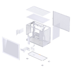 Vỏ máy tính Case PC JONSBO D32 PRO WHITE