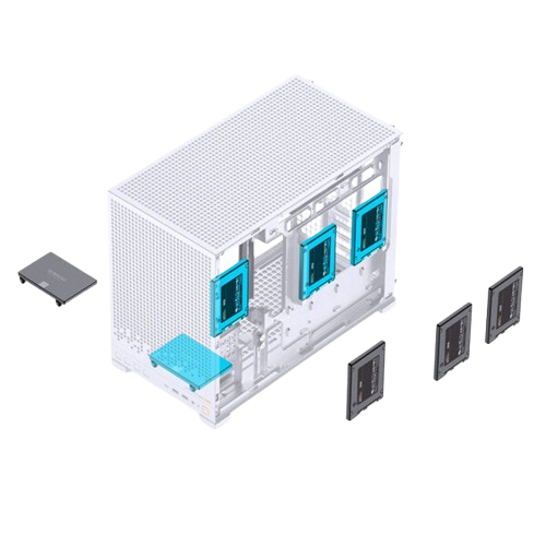 Vỏ máy tính Case PC JONSBO D32 PRO WHITE