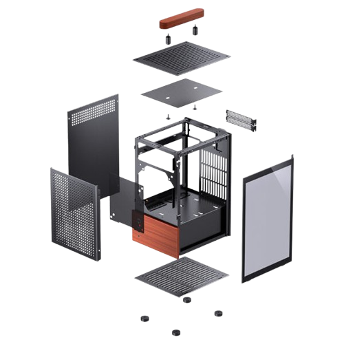 Vỏ máy tính Case PC JONSBO T6 BLACK