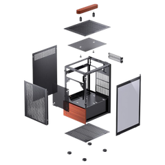 Vỏ máy tính Case PC JONSBO T6 BLACK