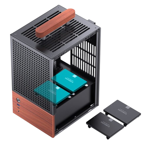 Vỏ máy tính Case PC JONSBO T6 BLACK